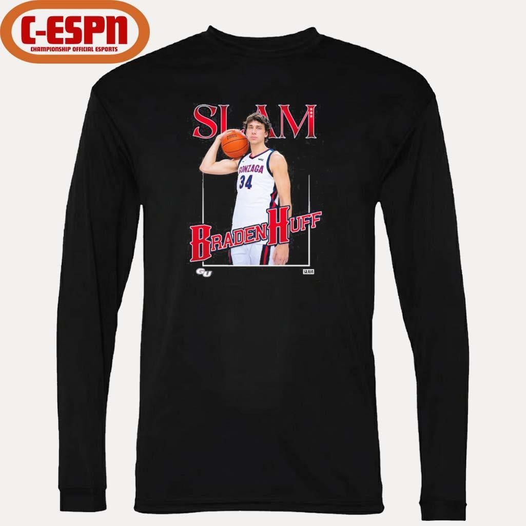 Official SLAM Braden Huff Gonzaga Bulldogs Shirt