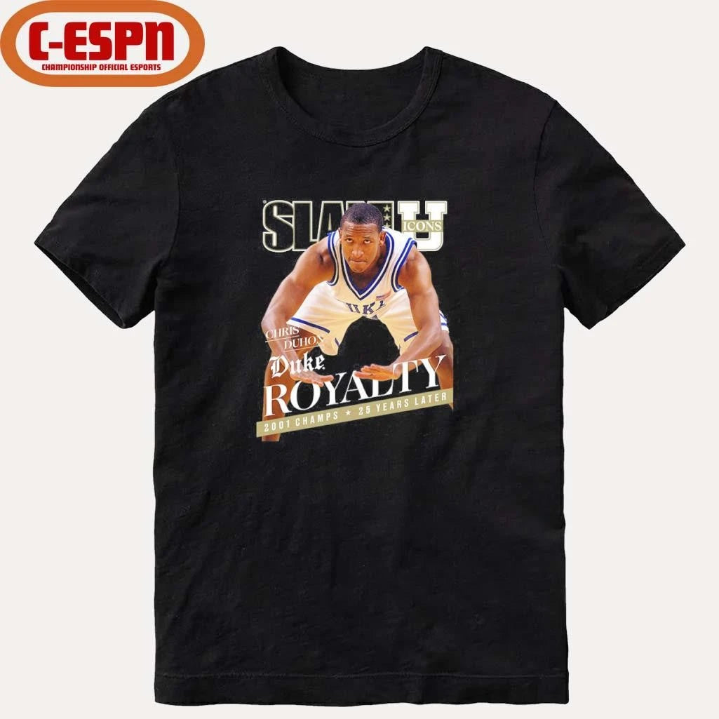 Official SLAM Chris Duhon Duke Royalty Shirt
