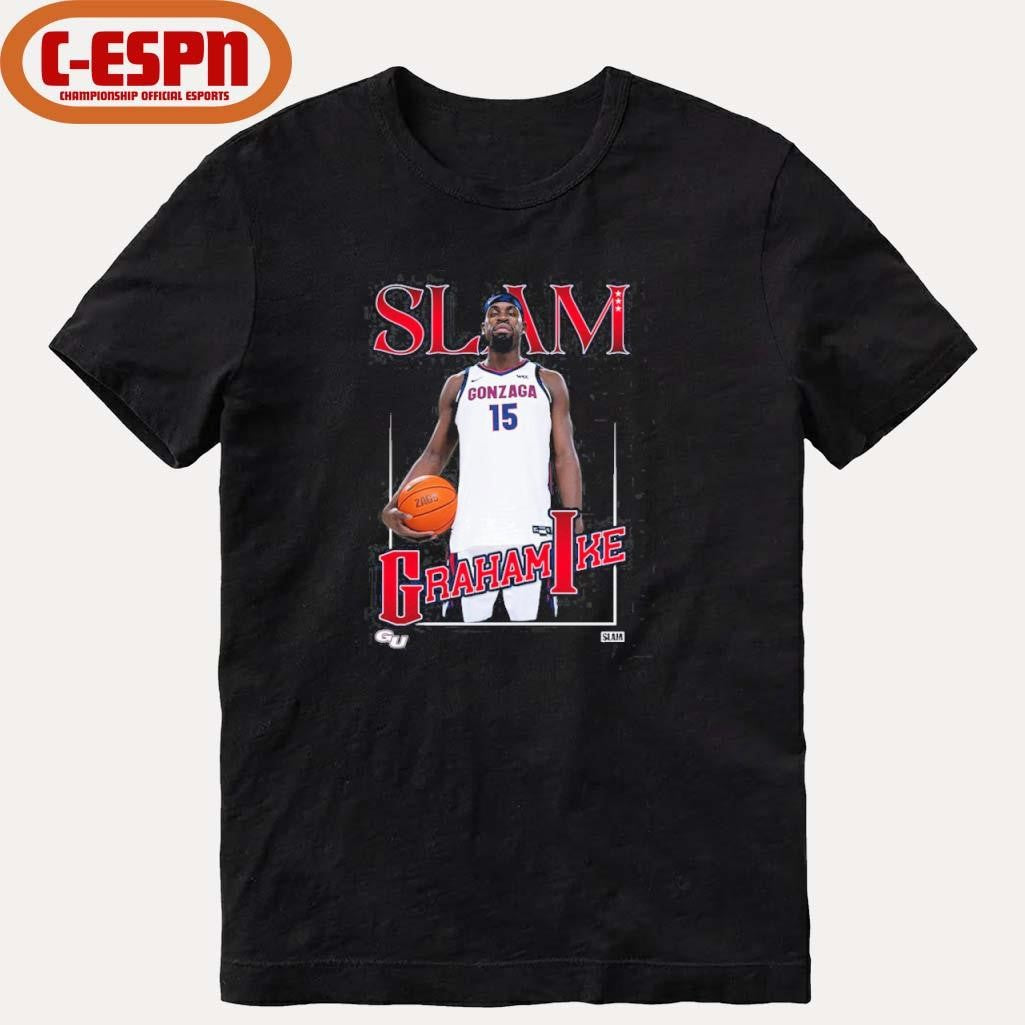 Official SLAM Graham Ike Gonzaga Bulldogs Shirt