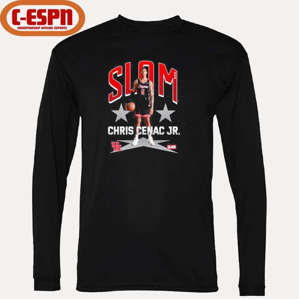 Official SLAM Houston Men’s Basketball Chris Cenac Jr. Remix Shirt