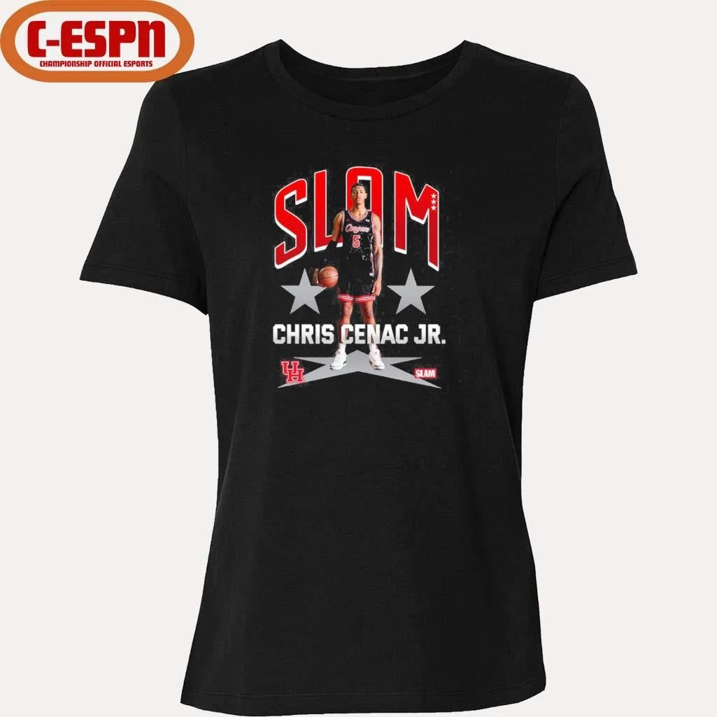 Official SLAM Houston Men’s Basketball Chris Cenac Jr. Remix Shirt