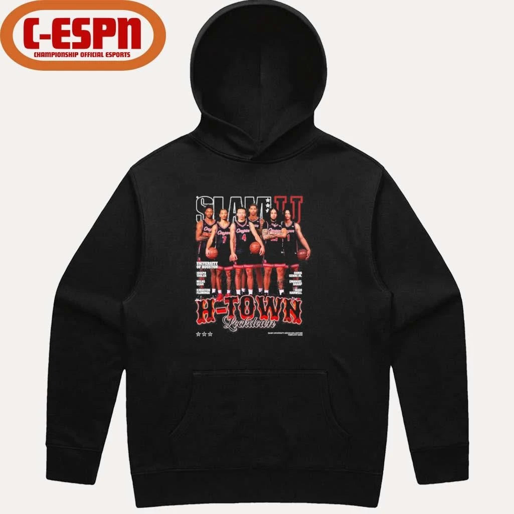 Official SLAM Houston Men’s Basketball H-Town Lockdown Shirt