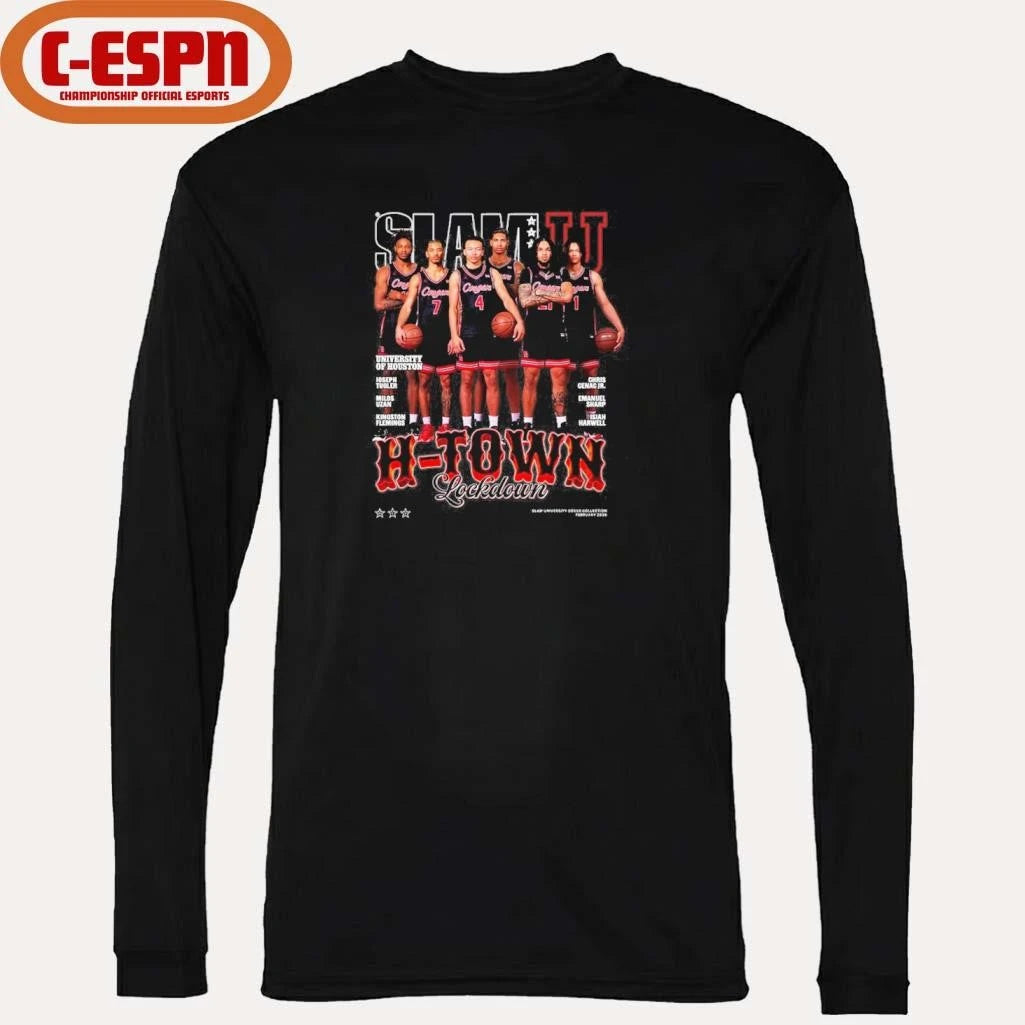 Official SLAM Houston Men’s Basketball H-Town Lockdown Shirt