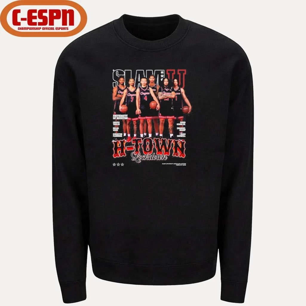 Official SLAM Houston Men’s Basketball H-Town Lockdown Shirt
