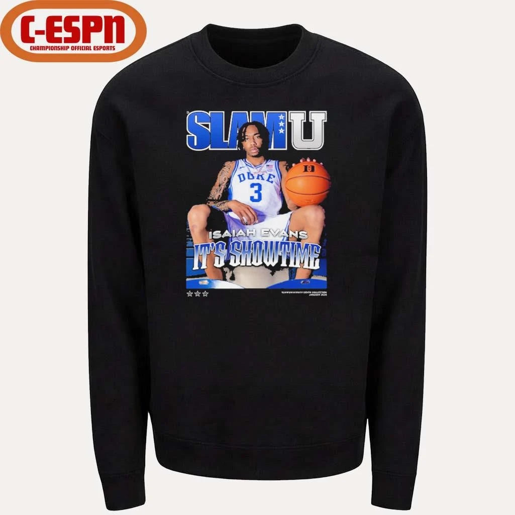 Official SLAM Isaiah Evans It’s Showtime shirt
