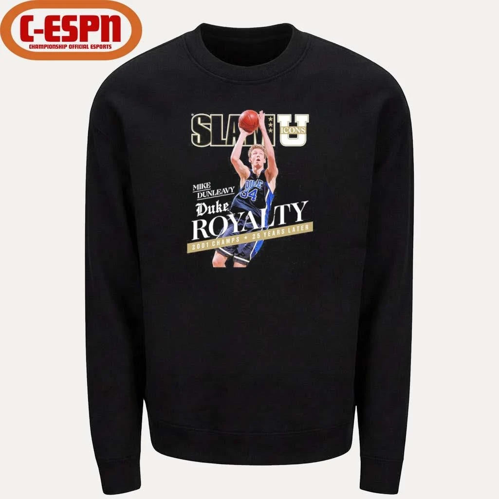Official SLAM Mike Dunleavy Duke Royalty Shirt
