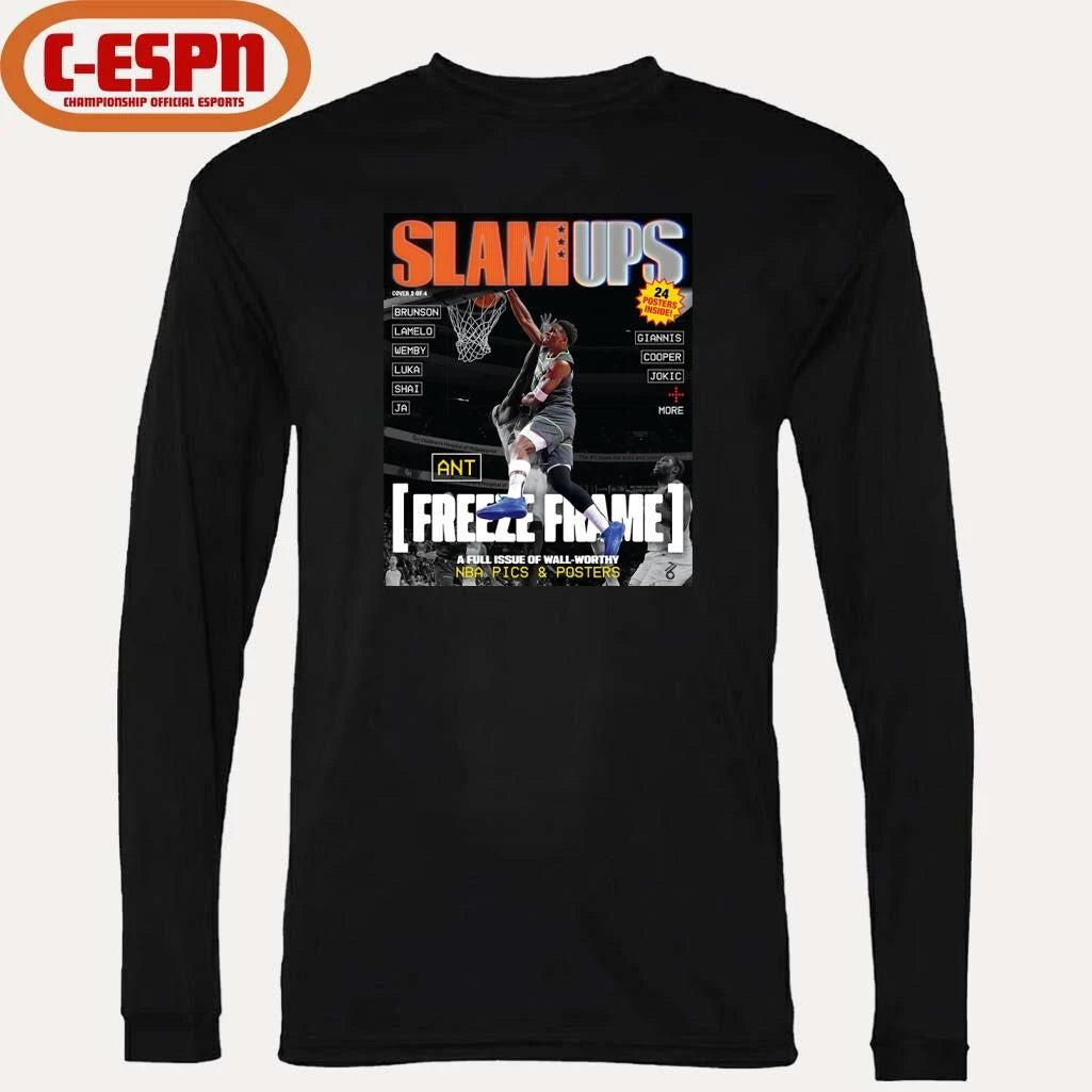 Official SLAMUPs – Anthony Edwards Magazine shirt