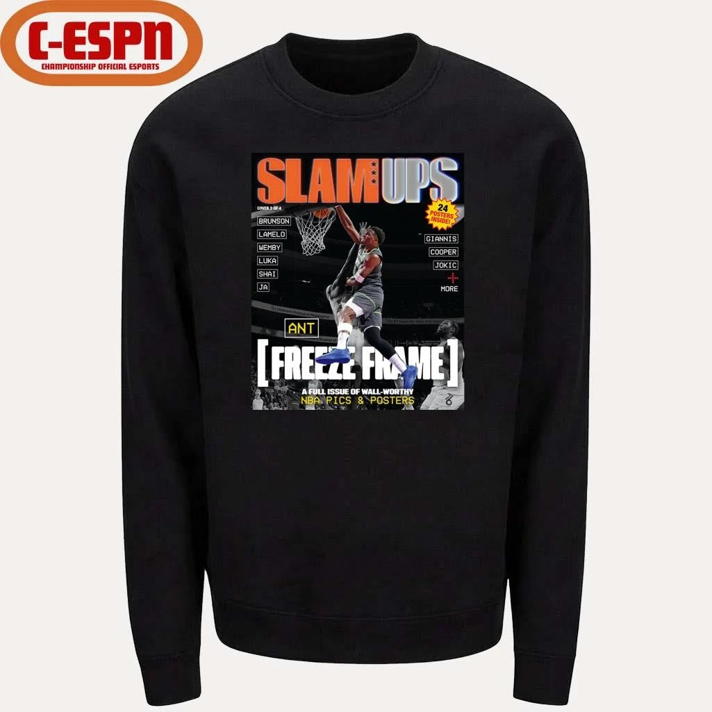Official SLAMUPs – Anthony Edwards Magazine shirt