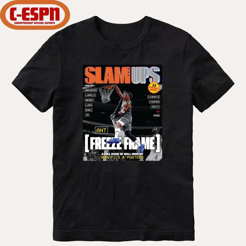 Official SLAMUPs – Anthony Edwards Magazine shirt