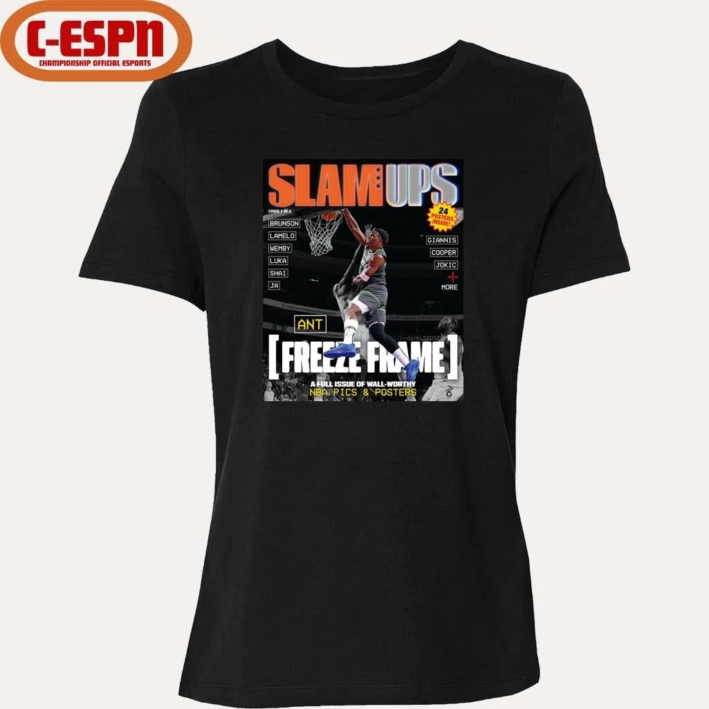 Official SLAMUPs – Anthony Edwards Magazine shirt