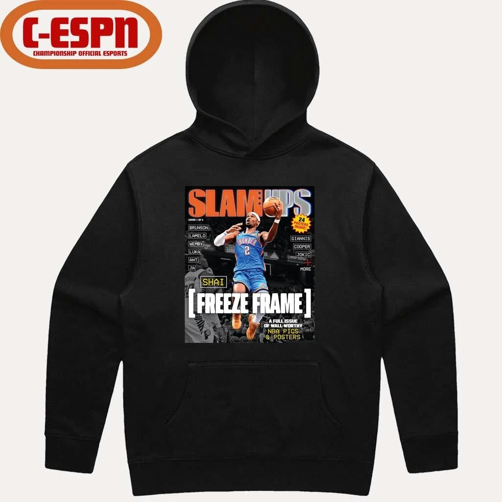 Official SLAMUPs – Shai Gilgeous-Alexander Magazine Shirt