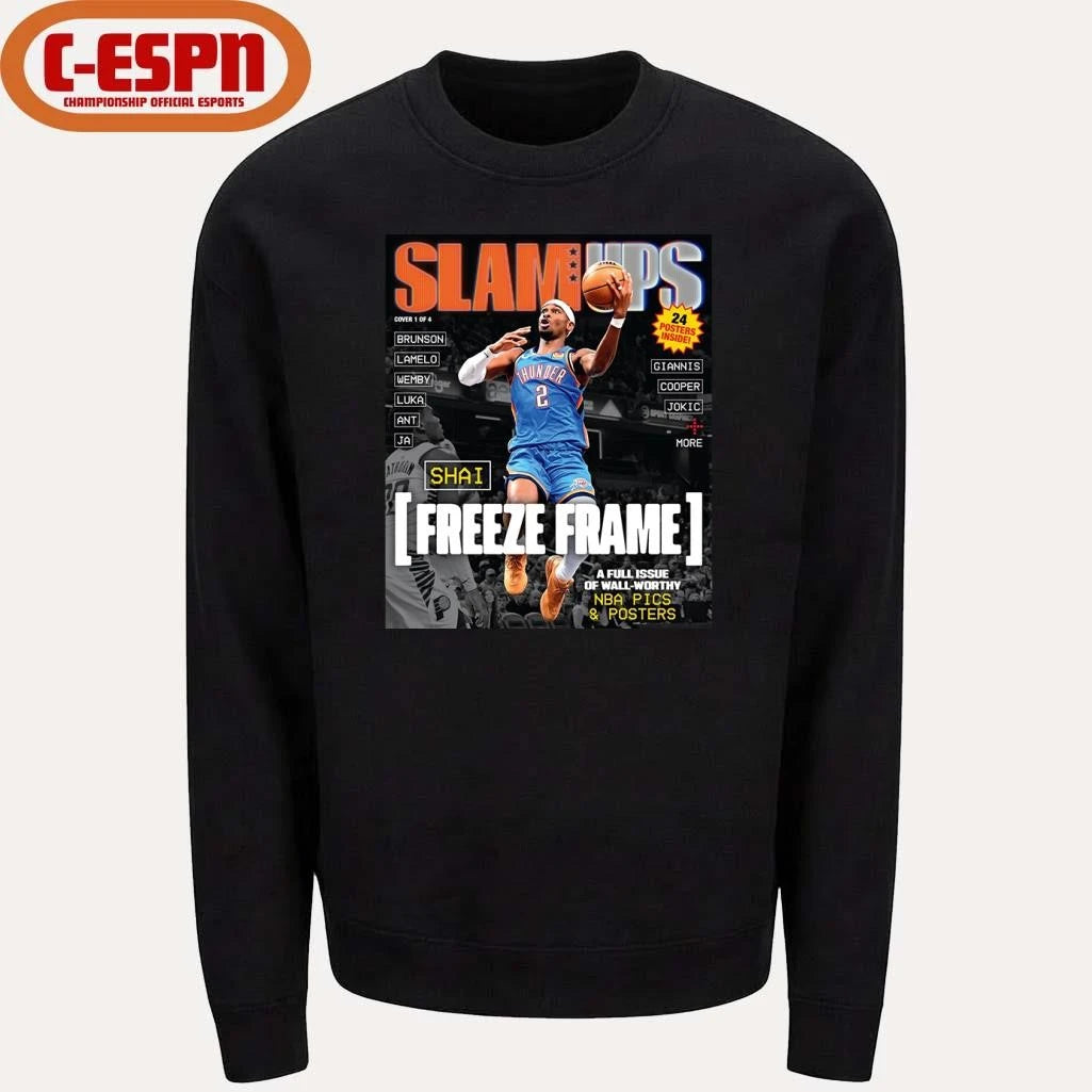 Official SLAMUPs – Shai Gilgeous-Alexander Magazine Shirt