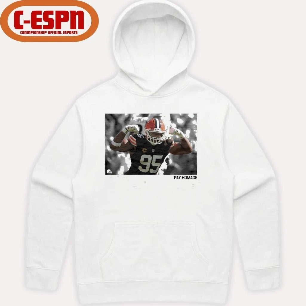 Official Sack King Myles Garrett Pay Homage Shirt