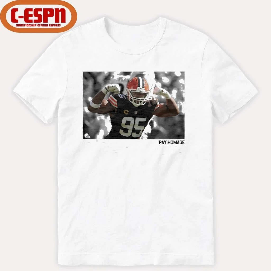 Official Sack King Myles Garrett Pay Homage Shirt