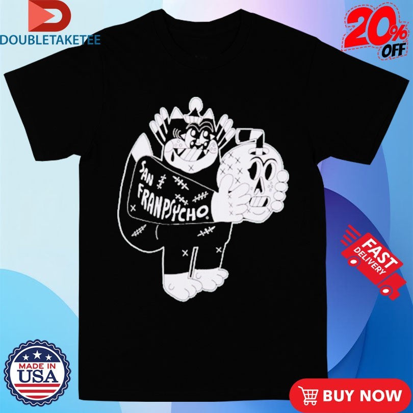 Official San Franpsycho Battle Cat Shirts