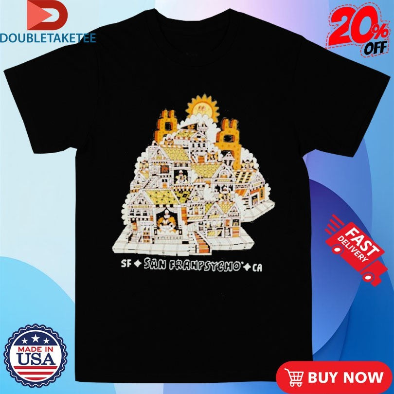 Official San Franpsycho Cat House Shirts