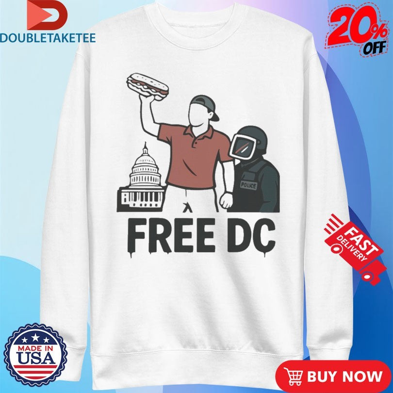 Official Sandwich Guy Free DC Shirts
