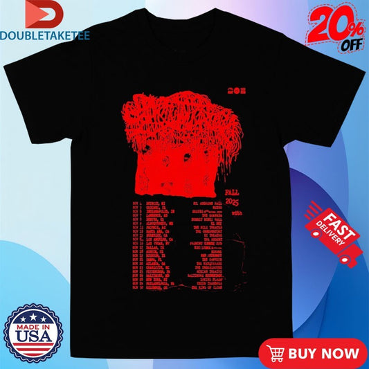 Official Sanguisugabogg Fall Tour 2025 Shirts