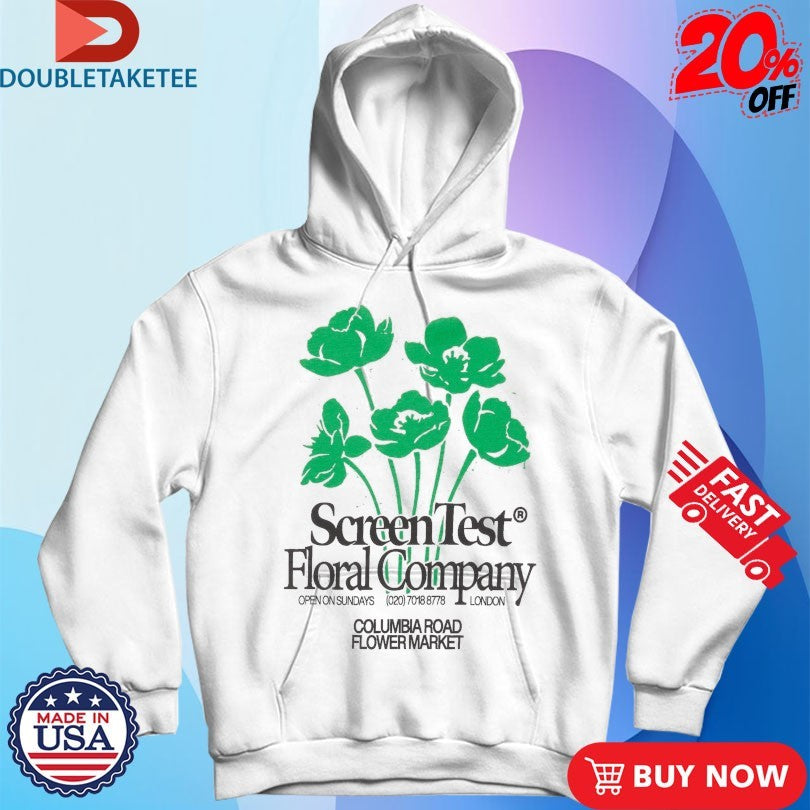 Official Sceen Test Floral Company Columbia Road Flower Shirts