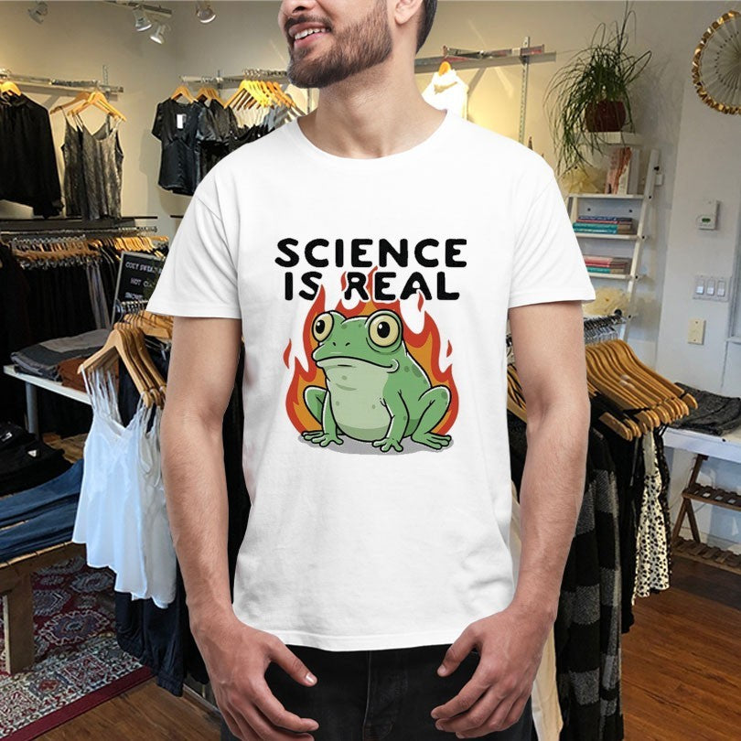 Official Science Is Real Frog Shirts
