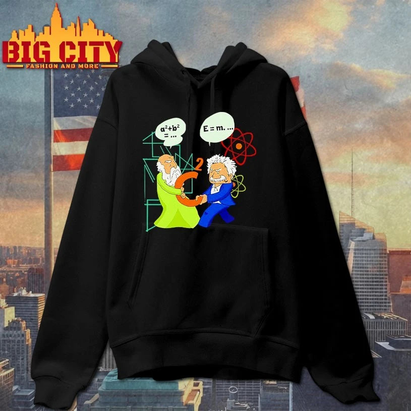 Official Scientist Pythagoras Fights Einstein Science Laboratory shirt