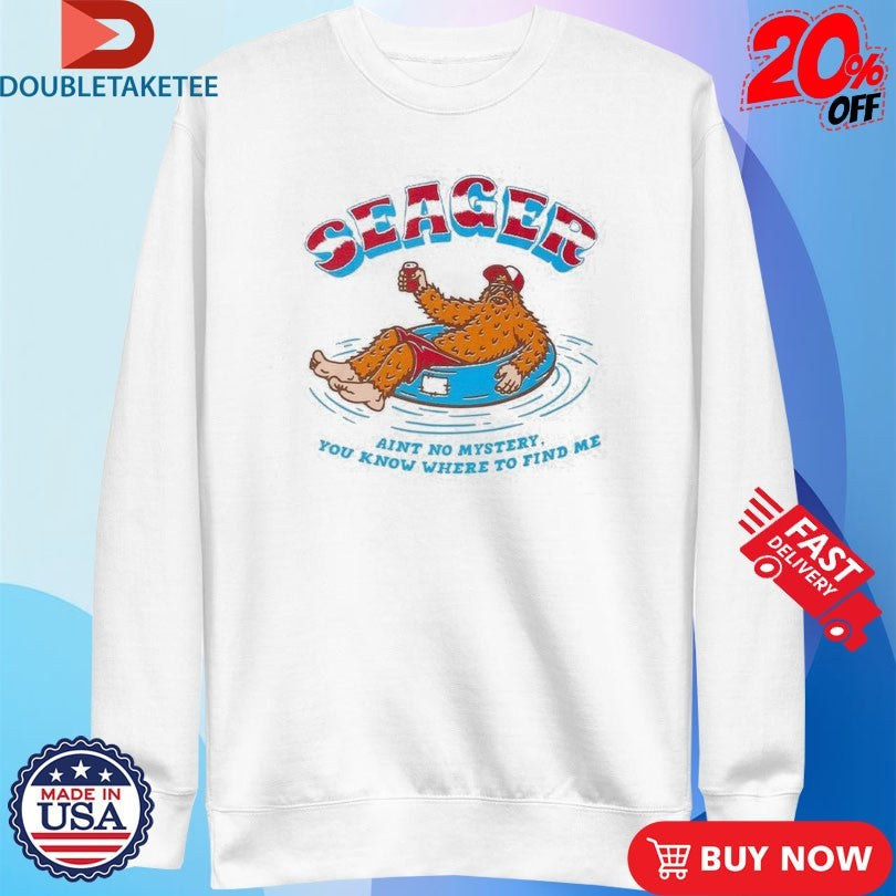 Official Seager Ain’t No Mystery You Know Where To Find Me Tubular Shirts