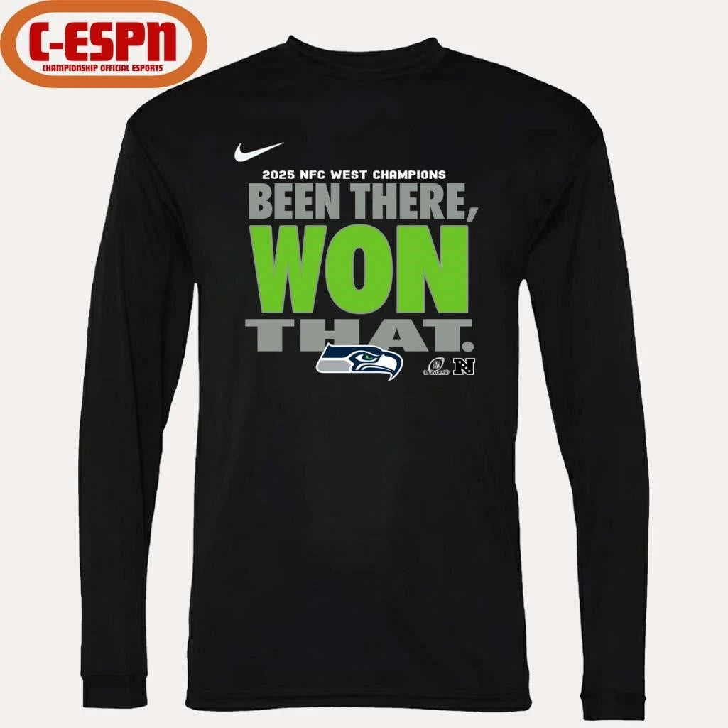 Official Seattle Been There Won That 2025 T-Shirt