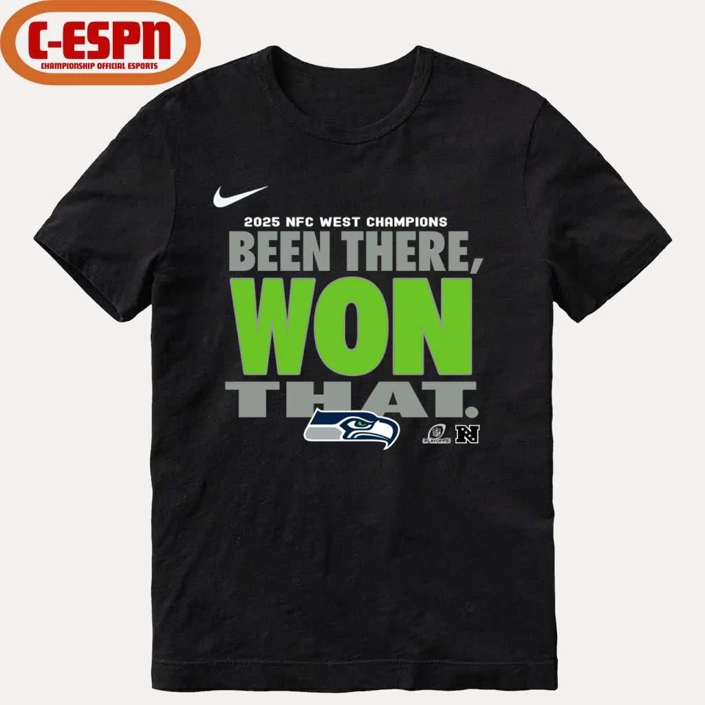 Official Seattle Been There Won That 2025 T-Shirt