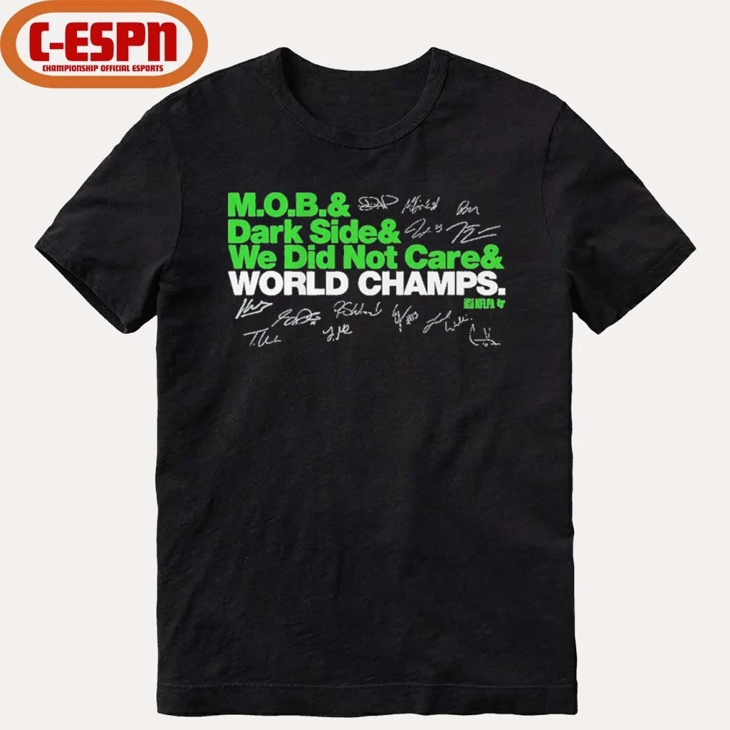Official Seattle Football Ampersand World Champions Shirt