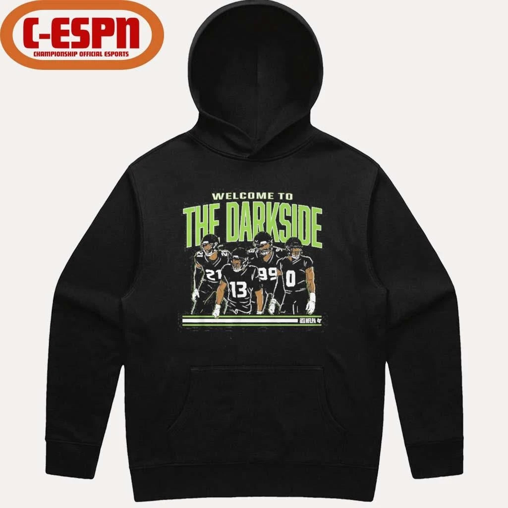 Official Seattle Football Welcome To The Dark Side Conference Championship Shirt