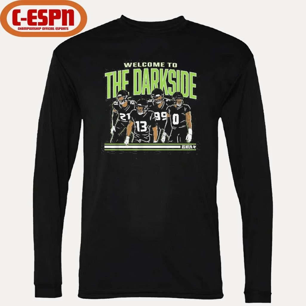 Official Seattle Football Welcome To The Dark Side Conference Championship Shirt