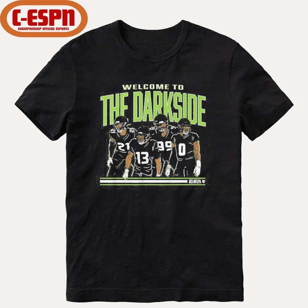 Official Seattle Football Welcome To The Dark Side Conference Championship Shirt