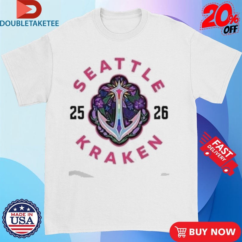 Official Seattle Kraken Anchor Pride Shirts