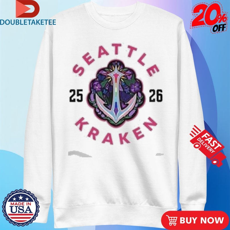 Official Seattle Kraken Anchor Pride Shirts