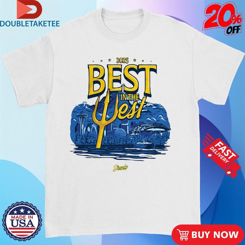 Official Seattle Mariners Best In The West 2025 Shirts