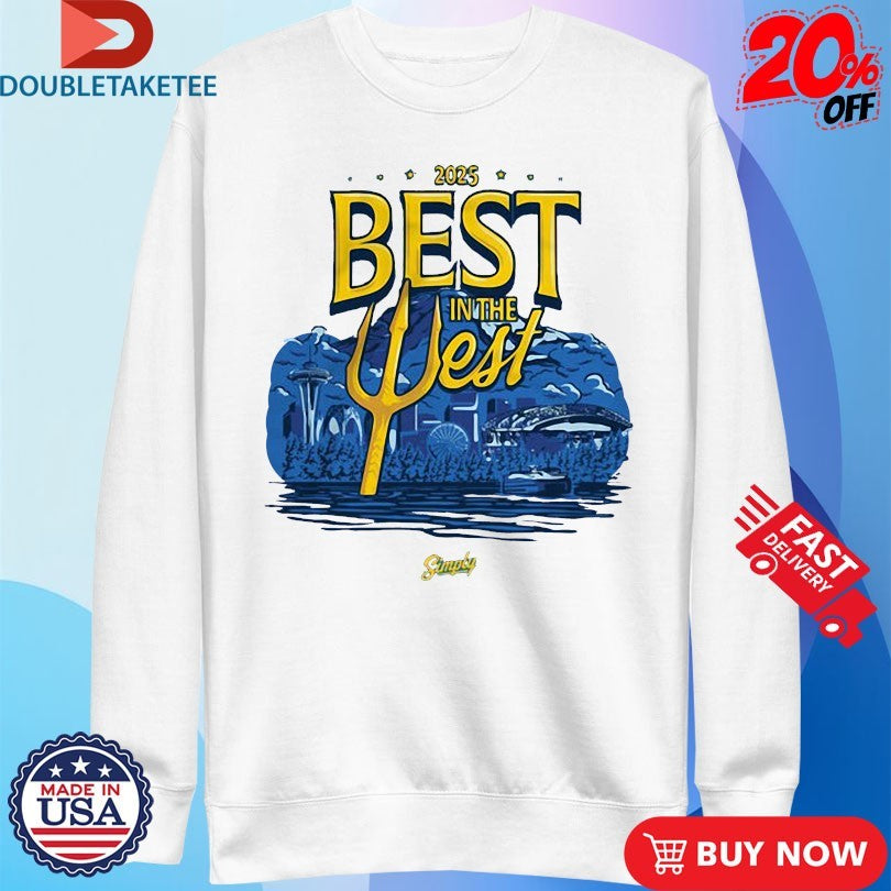Official Seattle Mariners Best In The West 2025 Shirts