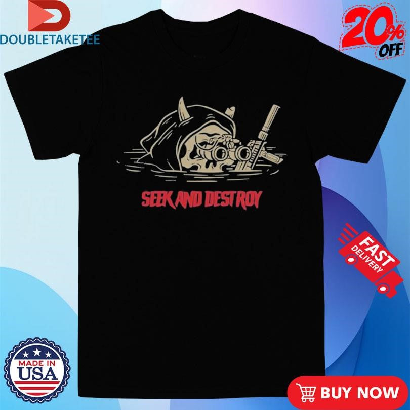 Official Seek And Destroy Heavyweight Fde Red Shirts