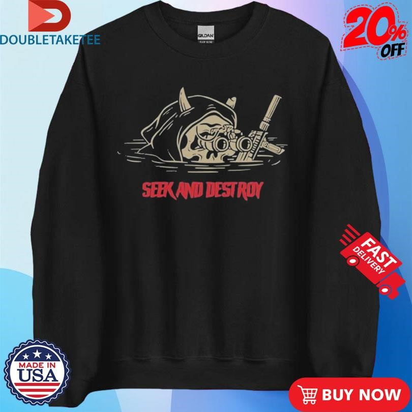Official Seek And Destroy Heavyweight Fde Red Shirts
