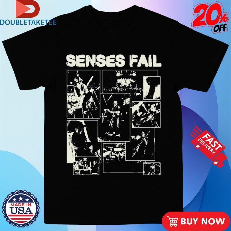 Official Senses Fail Life Is Not A Waiting Room Live Live 2025 Shirts