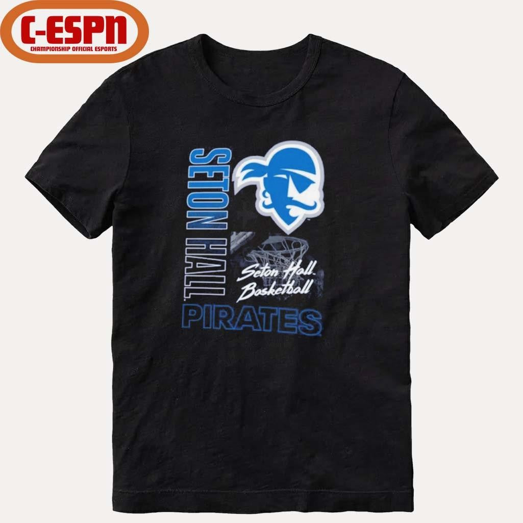 Official Seton Hall Pirates Basketball NCAA Bench T-Shirt