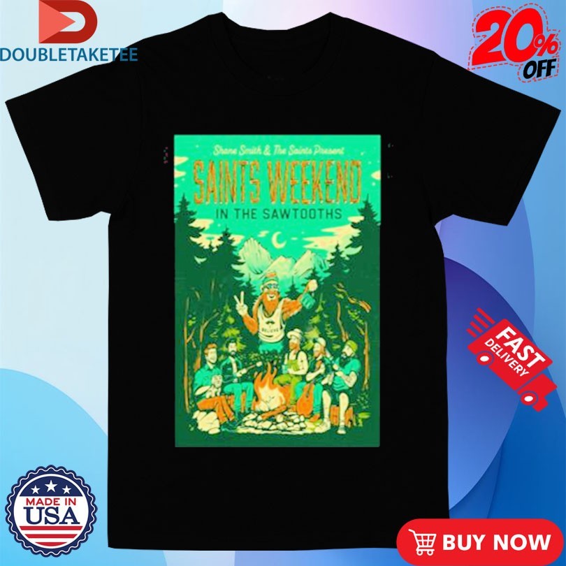 Official Shane Smith &amp; the Saints Saints Weekend In The Sawtooths 2026 Tour Shirts