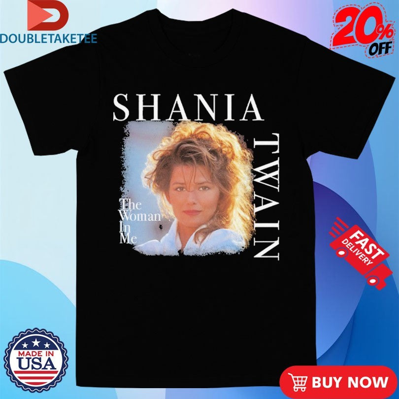 Official Shania Twain The Woman In Me Celebration Shirts