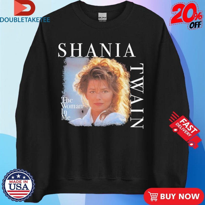Official Shania Twain The Woman In Me Celebration Shirts