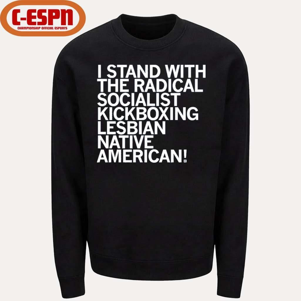 Official Sharice Radical Kickboxing Lesbian Native American Shirt