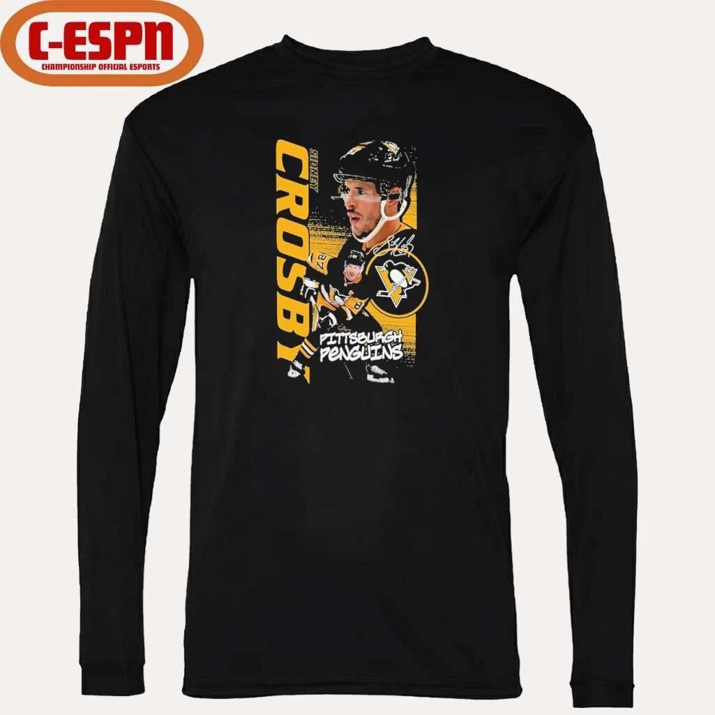 Official Sidney Crosby Pittsburgh Penguins Vintage Playmaker T-Shirt