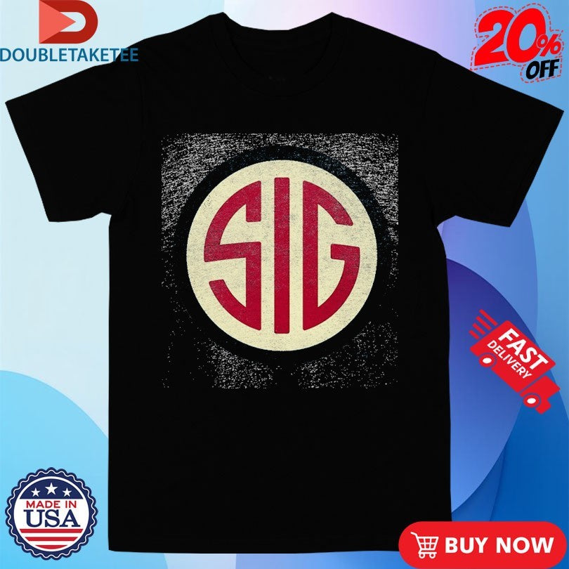 Official Sig Sauer Logo Shirts