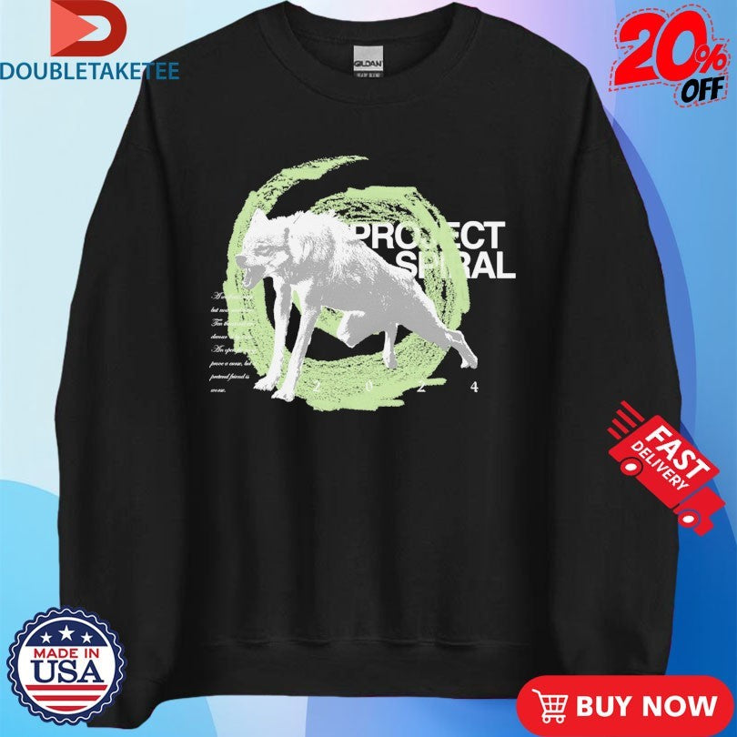 Official Sigma Wolf Project Spiral Shirts