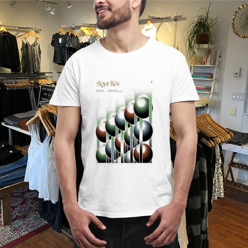 Official Sigur Ros Edmonton Tour On Nov 10 2025 Shirts