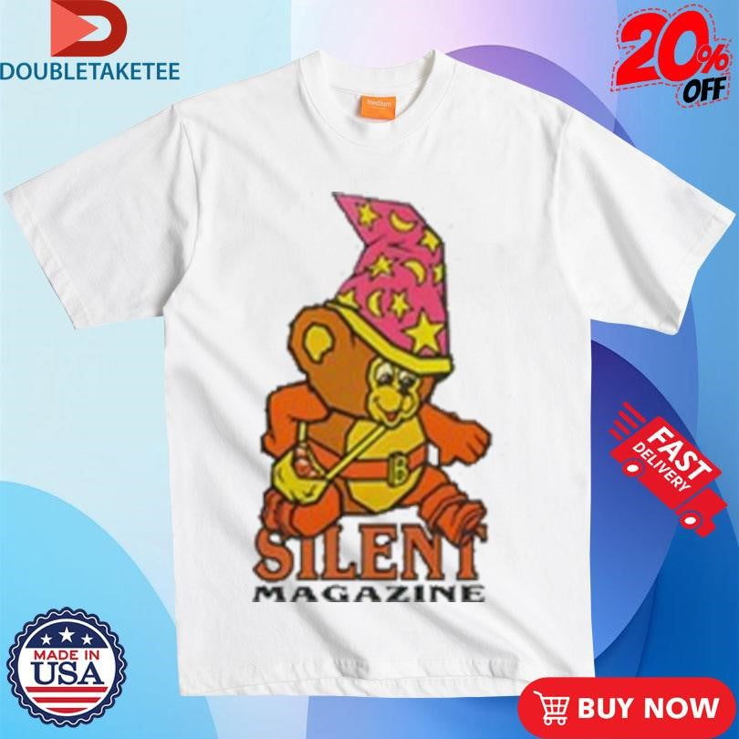 Official Silent Magazine Teddy Wizard Shirts