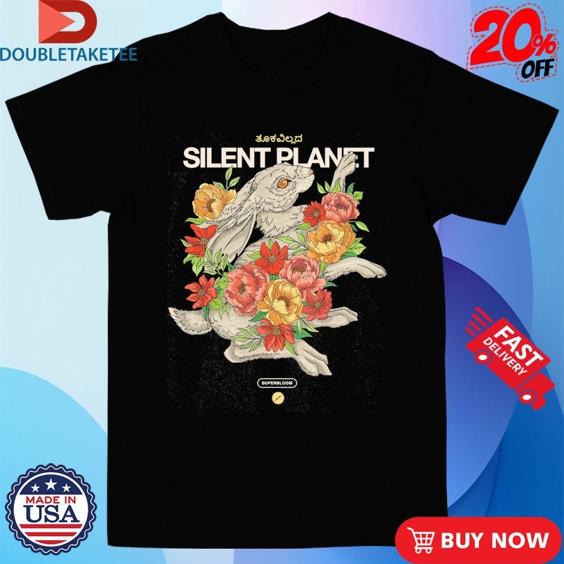 Official Silent Planet Superbloom Rabbit Shirts
